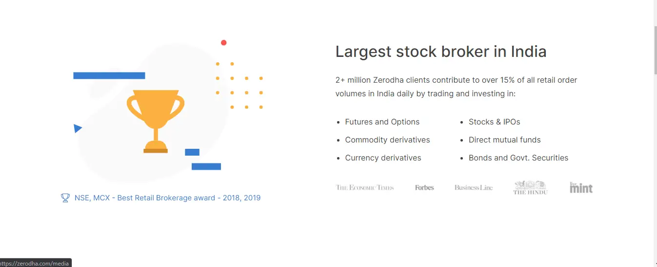 Zerodha Review: Largest stock broker in India