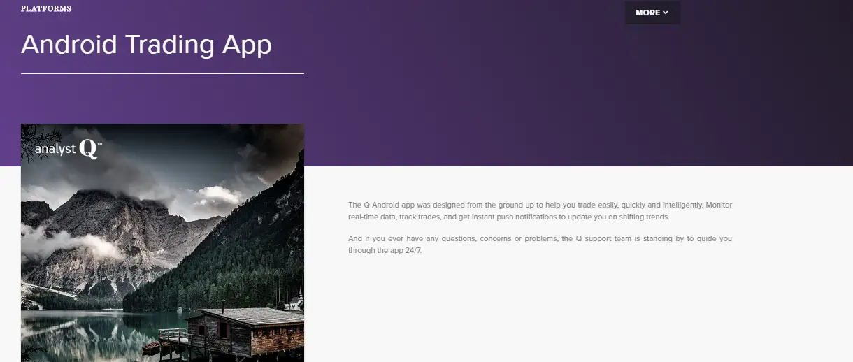 AnalystQ Review - Android Trading app Platform