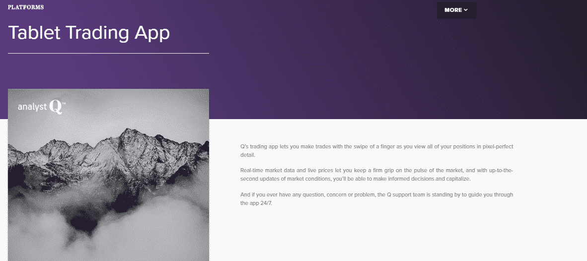 AnalystQ Review - Tablet Trading App Platform
