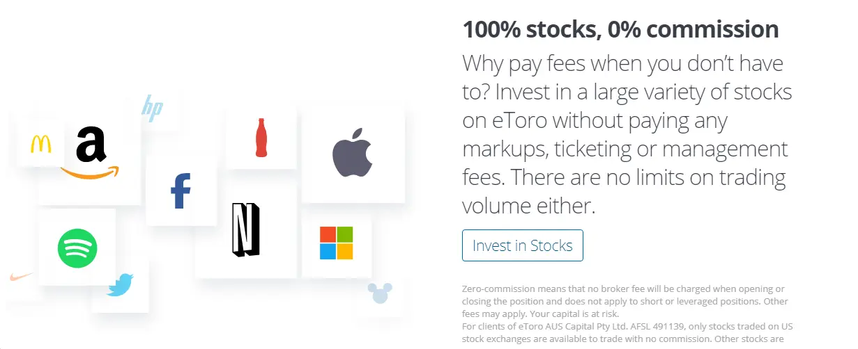 eToro Reviews - Upfront Pricing