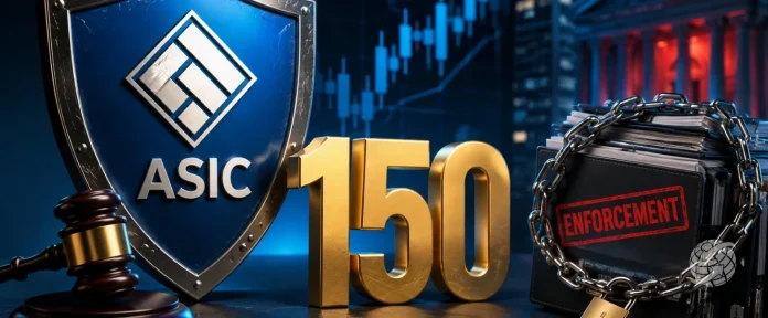 ASIC Enforcement Hits 150 as Financial Services Crackdown Intensifies ASIC