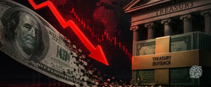 Dollar Drops as Treasury Debt Buybacks Trigger Currency Fear Dollar Drops as Treasury Debt Buybacks Trigger Currency Fear